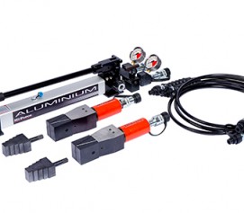 فلنج بازکن ناخنی هیدرولیکی پرتابل 700 بار فشار قوی با ظرفیت 0.9 تن مدل SJS-Range ساخت هایفورس انگلستان